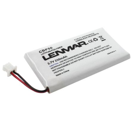 Lenmar&reg; CBP50 Lithium-Polymer Cordless Phone Battery, 3.7 Volts, 230 mAh Capacity