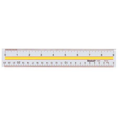 Westcott&reg; Highlighting Ruler, 15"