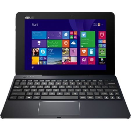 Asus Transformer Book T100 Chi T100CHI-C1-BK 64 GB Net-tablet PC - 10.1" - In-plane Switching (IPS) Technology, TruVivid Technology - Wireless LAN - Intel Atom Z3775 Quad-core (4 Core) 1.46 GHz - Black