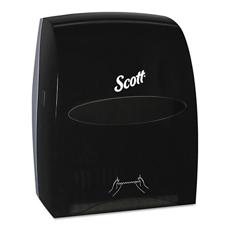towel dispenser scott paper roll hard essential smoke dispensers touchless towels manual officecrave