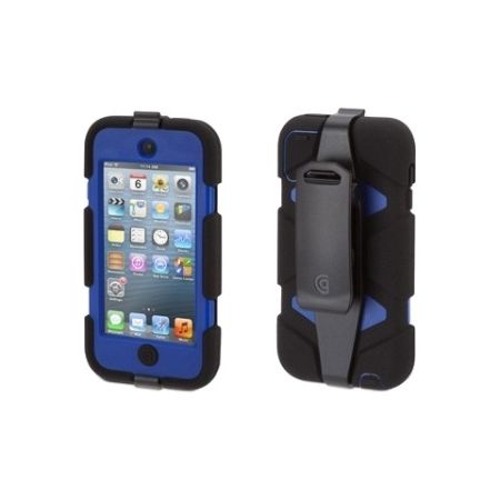 Griffin Survivor Carrying Case for iPod - Blue, Black