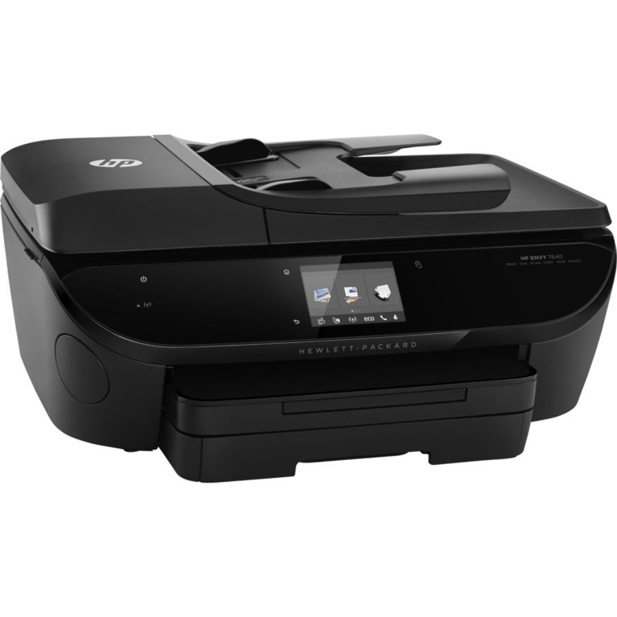 HP ENVY 7640 Wireless E All In One Color Inkjet Printer Copier Scanner ...