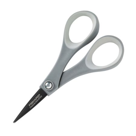 Fiskars&reg; Softgrip&reg; Performance Titanium Scissors, 5", Gray