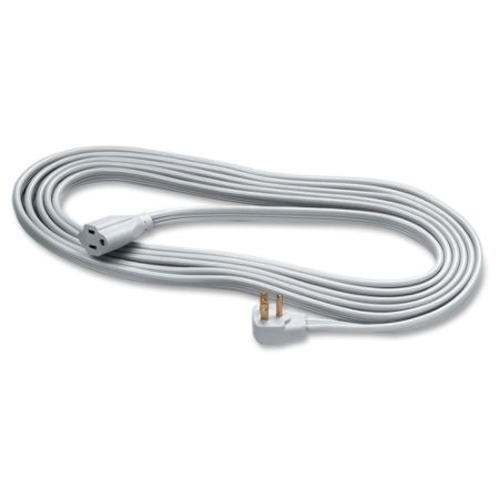 Fellowes Indoor 3-Prong Heavy-Duty Extension Cord, 15', Gray