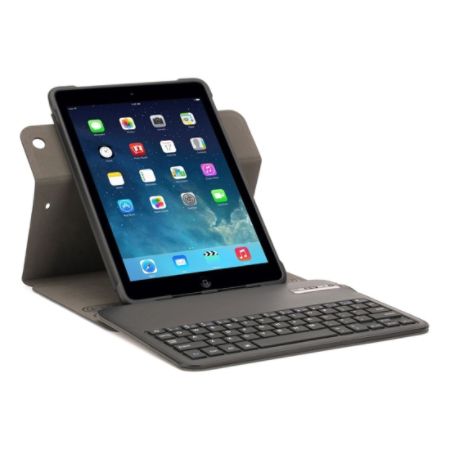 Griffin TurnFolio Keyboard/Cover Case (Folio) for iPad Air - Black