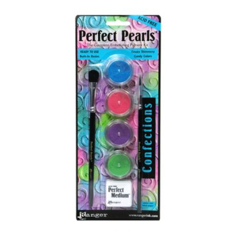Ranger Perfect Pearls Complete Embellishing Pigment Kit, Confections