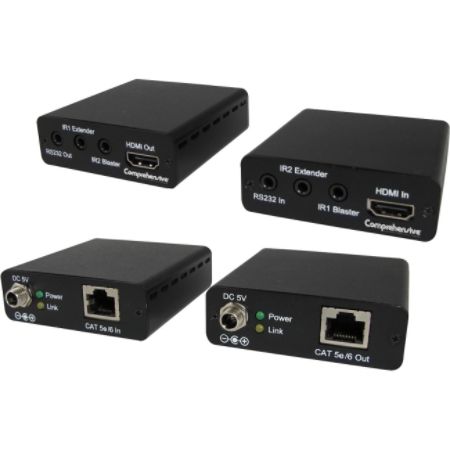Comprehensive HDMI RS-232 HDBaseT Extender Over CAT5e/6 up to 330ft