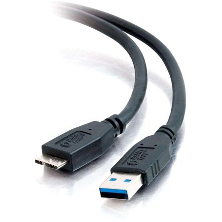 C2G 1m USB 3.0 A Male to Micro B Male Cable (3.2ft)