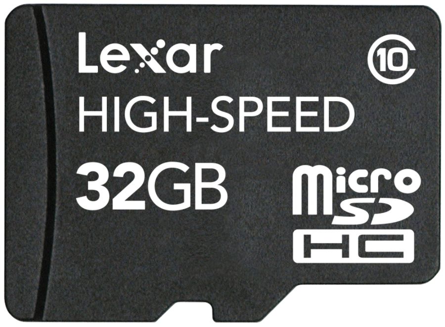 Lexar&trade; microSDHC&trade; Memory Card, 32GB