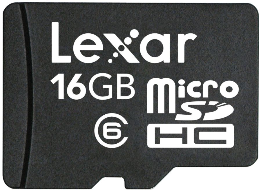 Lexar&trade; microSDHC&trade; Memory Card, 16GB