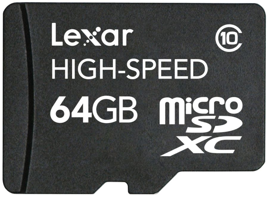 Lexar&trade; microSDHC&trade; Memory Card, 64GB
