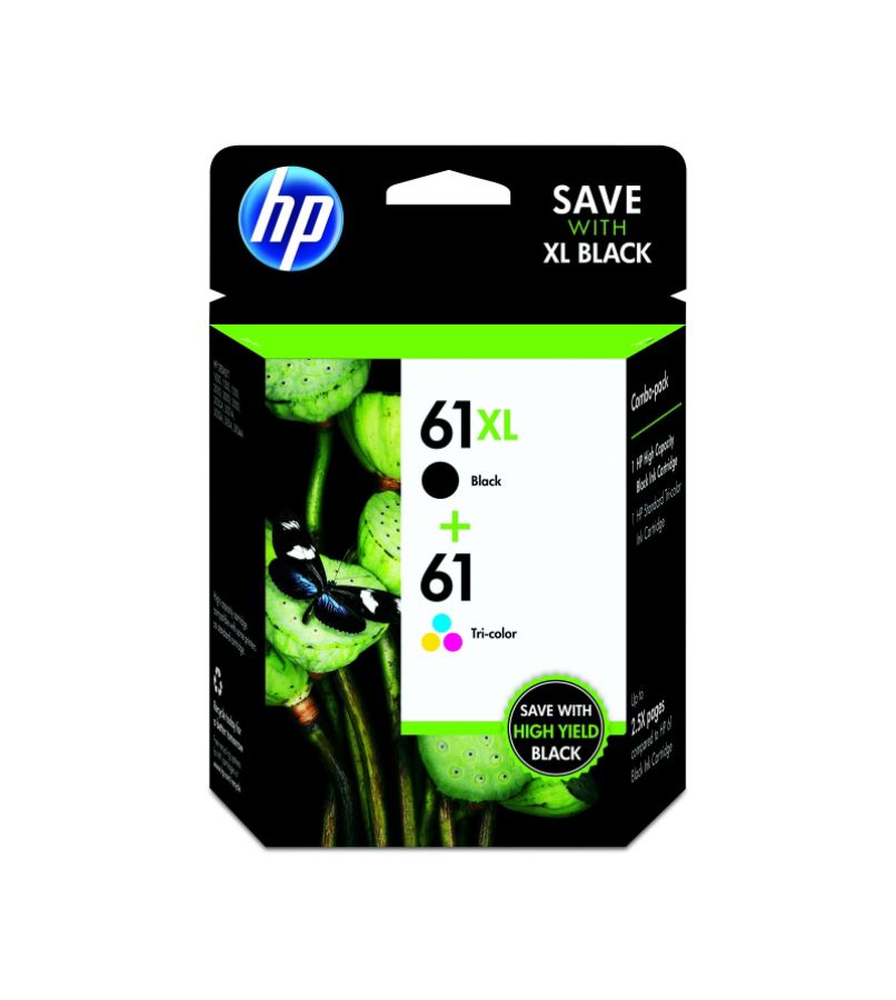 HP 61XL61 BlackTricolor Original Ink Cartridges