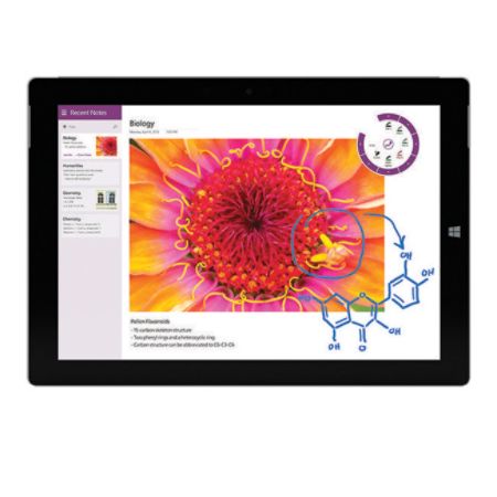 Microsoft&reg; Surface 3 Tablet With 10.8" Full HD Display, Windows&reg; 10, 64GB, Silver