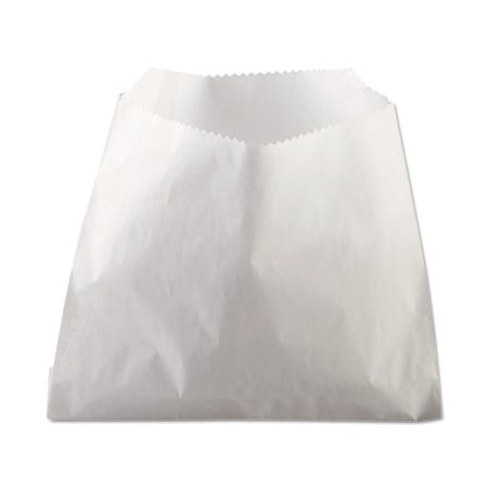 Bagcraft Papercon PB9 French Fry Bags, 5 1/2" x 2" x 4 1/2", White, Case Of 2,000