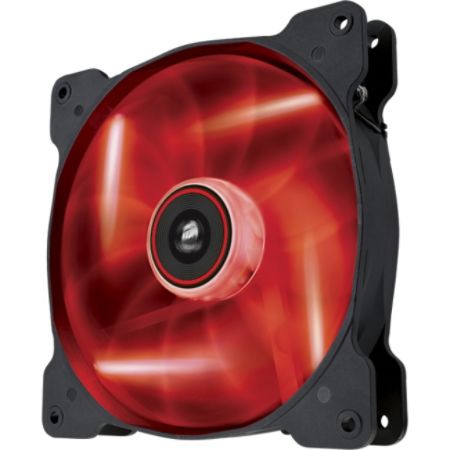 Corsair Air Series AF140 LED Red Quiet Edition High Airflow 140mm Fan
