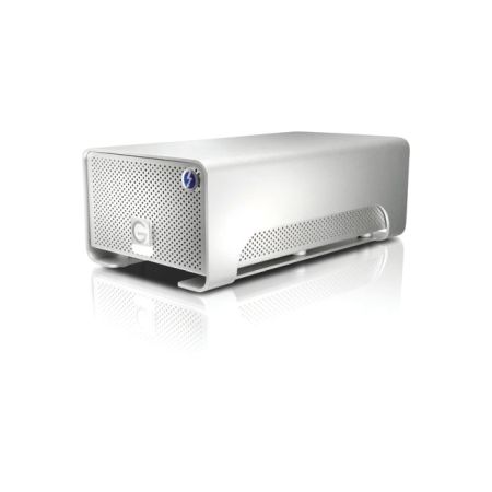 G-Technology G-RAID Thunderbolt 8TB Dual External Hard Drive, Silver