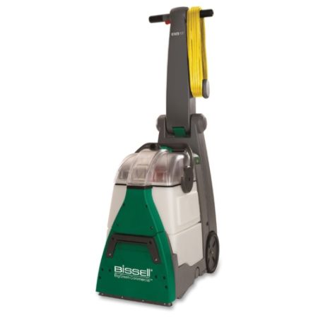 BigGreen BG10 Upright Deep Cleaner - 1.75 gal Water Tank Capacity - 10.50" Cleaning Width - 25 ft Cable Length - AC Supply - 12 A - Gray, Green