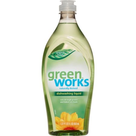 Green Works Original Dishwashing Liquid, 22 Fl Oz
