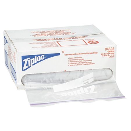 Ziploc&reg; Storage Bags, 1 Gallon, Box Of 250