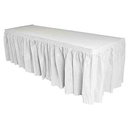 Linen Like Table Skirt 31