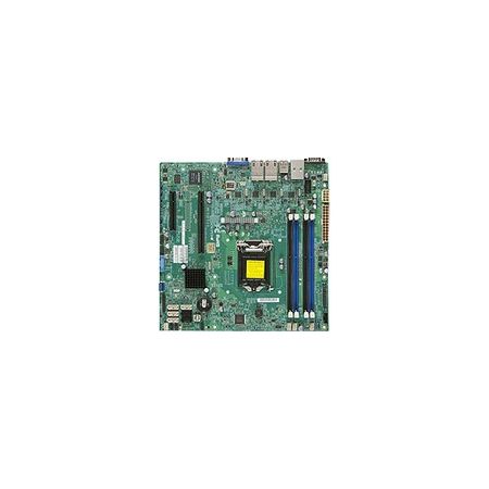Supermicro X10SLM+-LN4F Server Motherboard - Intel C224 Chipset - Socket H3 LGA-1150