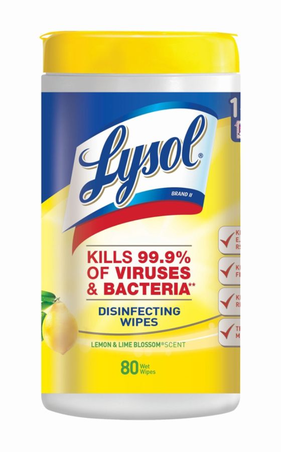 Lysol Disinfecting Wipes Lemon Lime Blossom