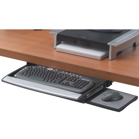 Fellowes&reg; Office Suites Underdesk Keyboard Drawer, 2.5"H x 30.88"W x 14.06"D