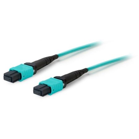 AddOncomputer.com 10M LOMM OM3 MPO/MPO Crossover Aqua Network Patch Cable