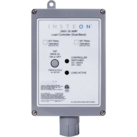Insteon 220V / 240V 30 Amp 2477SA1 Load Controller Normally Open Relay (dual-band)