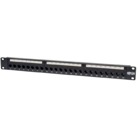 Tripp Lite 24 Port Cat5e Feed-Through Patch Panel