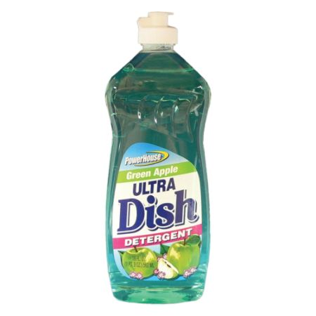 PowerHouse&reg; Dish Washing Detergent, 25 Oz., Apple