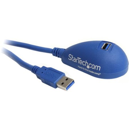 StarTech.com 5 ft Desktop SuperSpeed USB 3.0 Extension Cable - A to A M/F
