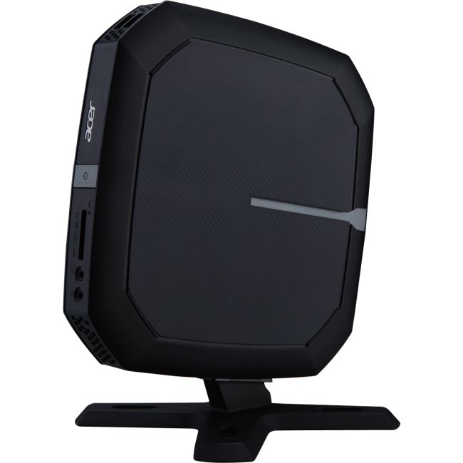 Acer Veriton Nettop Computer - Intel Celeron 887 1.50 GHz - Gray, Black