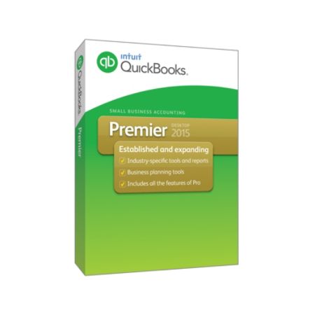 QuickBooks&reg; Premier 2015, For Windows, Traditional Disc