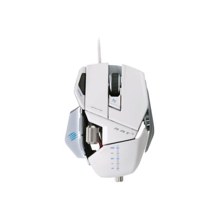 Mad Catz R.A.T. 5 Gaming Mouse for PC and Mac - White