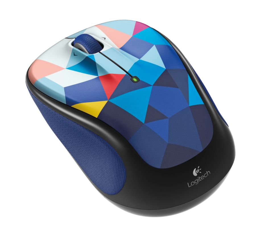 Logitech M325c Wireless Mouse Blue Facets