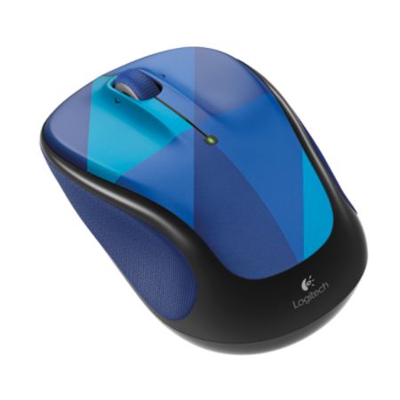 Logitech&reg; M325c Wireless Mouse, Blue Harlequin