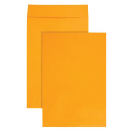 Quality Park&reg; Jumbo Catalog Envelopes, 12 1/2" x 18 1/2", Brown, Pack Of 25