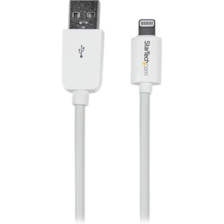 StarTech.com 15cm (6in) Short White Apple 8-pin Lightning Connector to USB Cable for iPhone / iPod / iPad