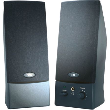 Cyber Acoustics CA-2011WB 2.0 Speaker System - 4 W RMS - Black