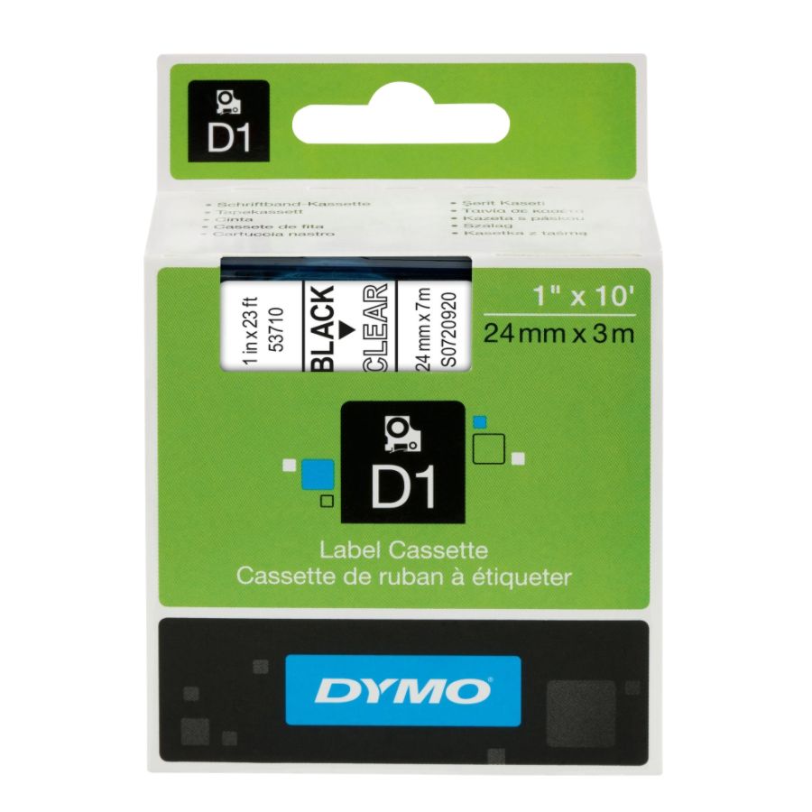 DYMO D1 53710 D1 Black On