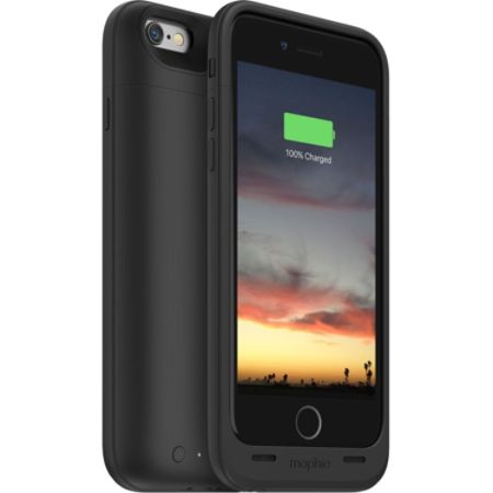 Mophie Juice Pack Air Case For iPhone&reg; 6/6S, Black, 3043_JPA-IP6-BLK