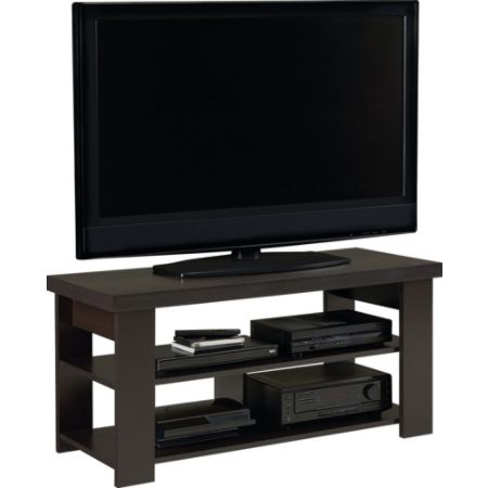 Ameriwood&reg; TV Stand For 47&rdquo; TVs, 23 3/10"H x 47 1/2"W x 19 1/2"D, Black Forest