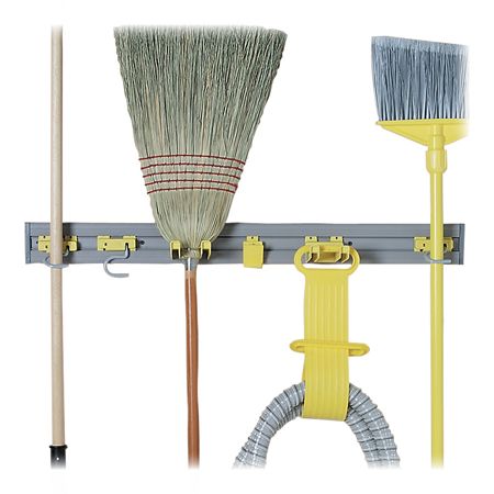 Rubbermaid&reg; Closet Organizer/Tool Holder, Gray