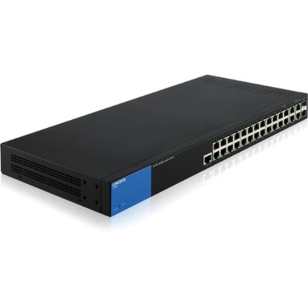 Linksys 28-Port 10/100/1000Base-T Desktop Managed Gigabit Switch