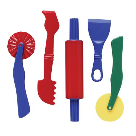 Creativity Street Clay Dough Tool Set, 5 Pieces