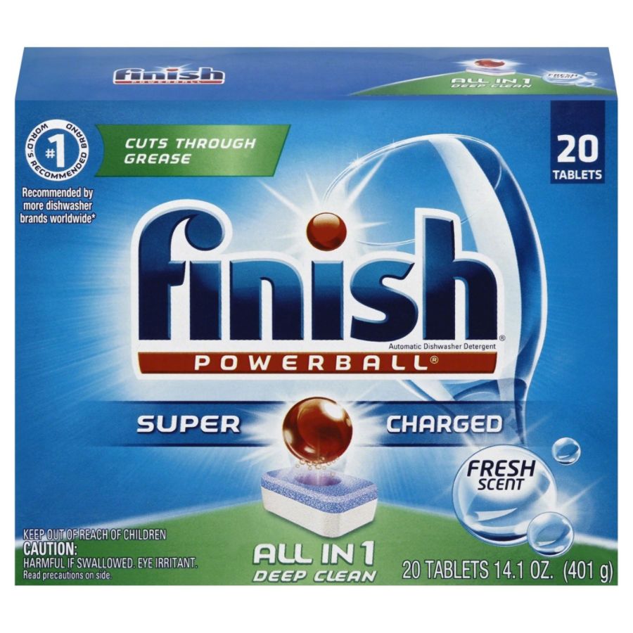 Electrasol&reg; Finish Powerball Tabs, Box Of 20