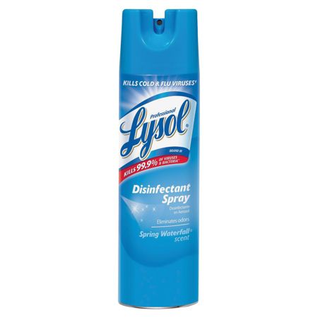 Lysol&reg; Professional Disinfectant Spray, Spring Waterfall Scent, 19 Oz.