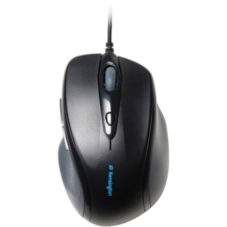 Kensington Pro Fit Wired Full-Size Mouse, Black