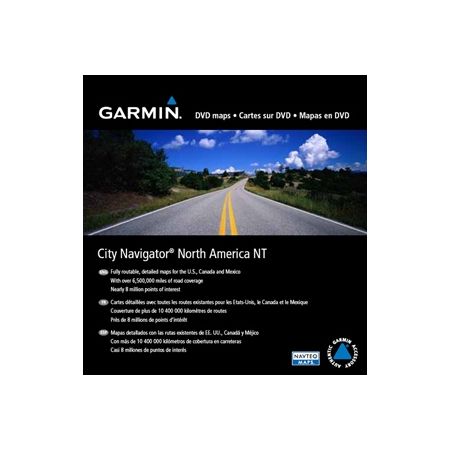 Garmin City Navigator North America Land Map